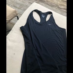Nike, Black Dri-Fit Tank, L